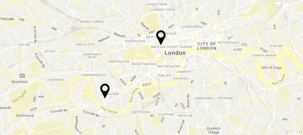Google map locations