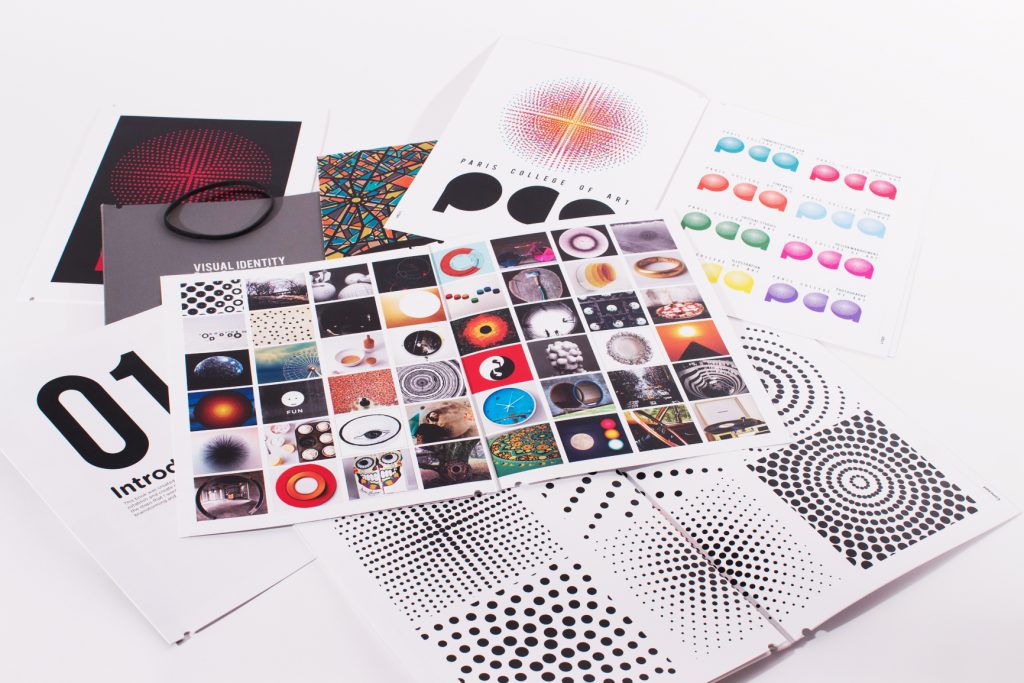 Different design magazines and prints