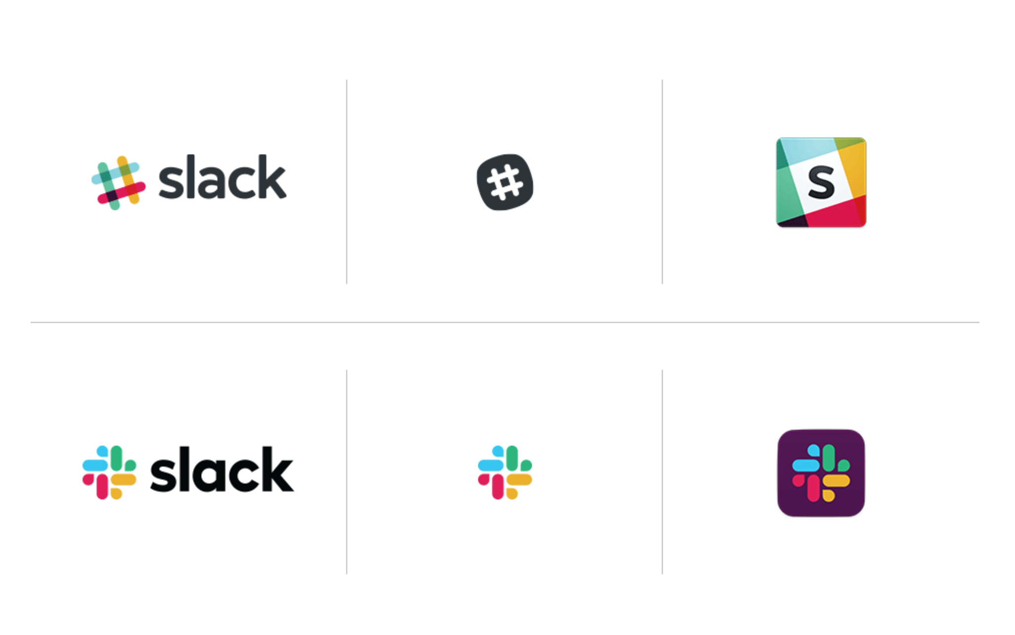 New and old logo comparison