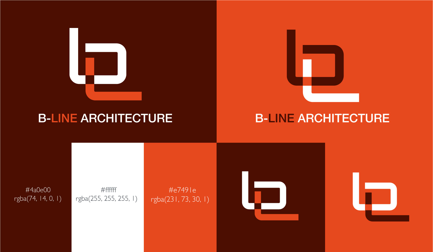 B-Line brand identity