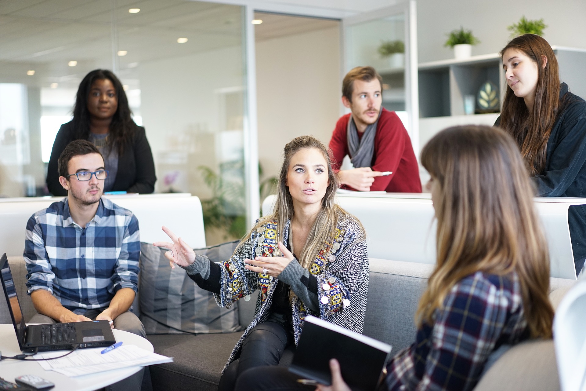 discussion in office website images