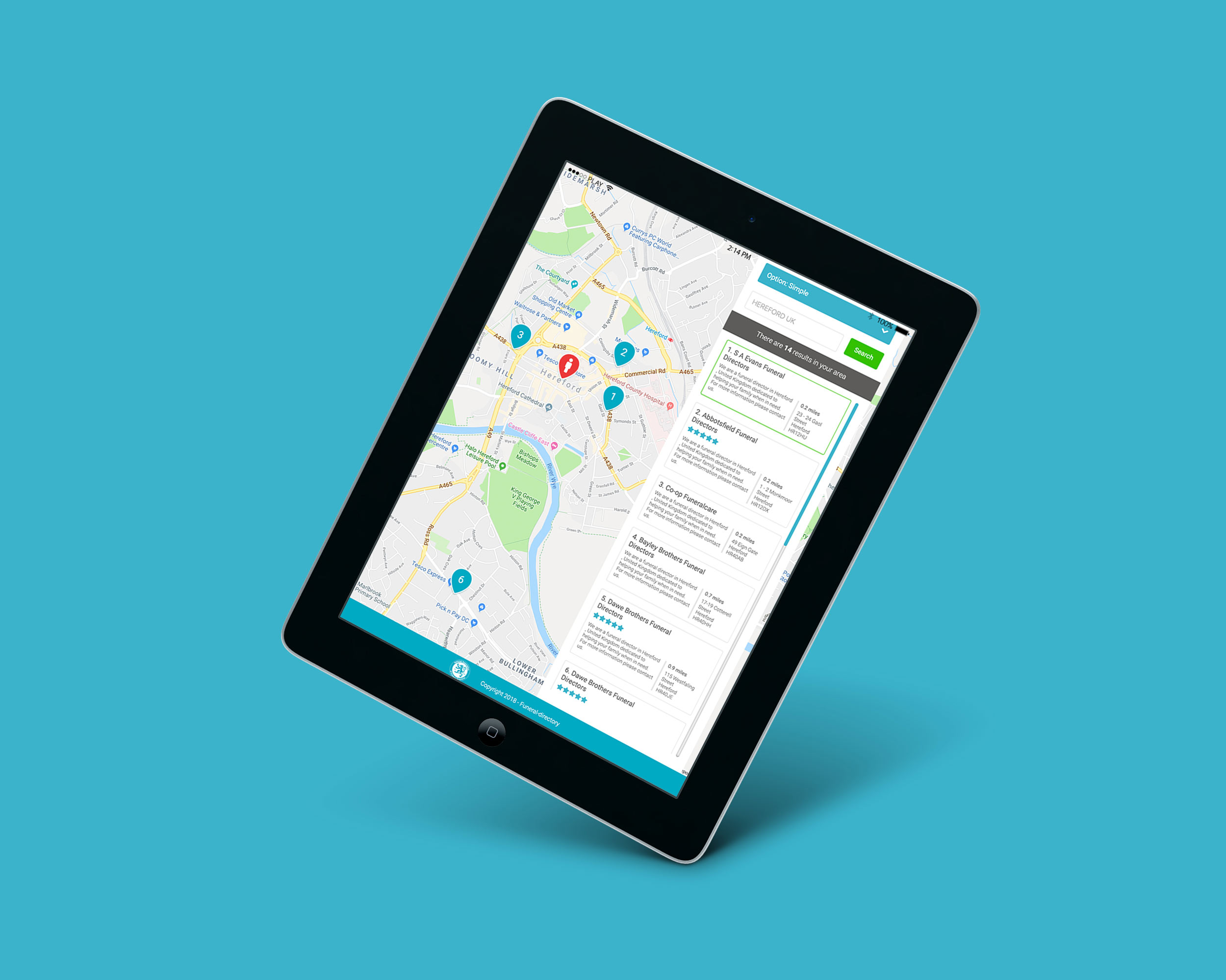 2019 – Funeral Directory: Brand identity