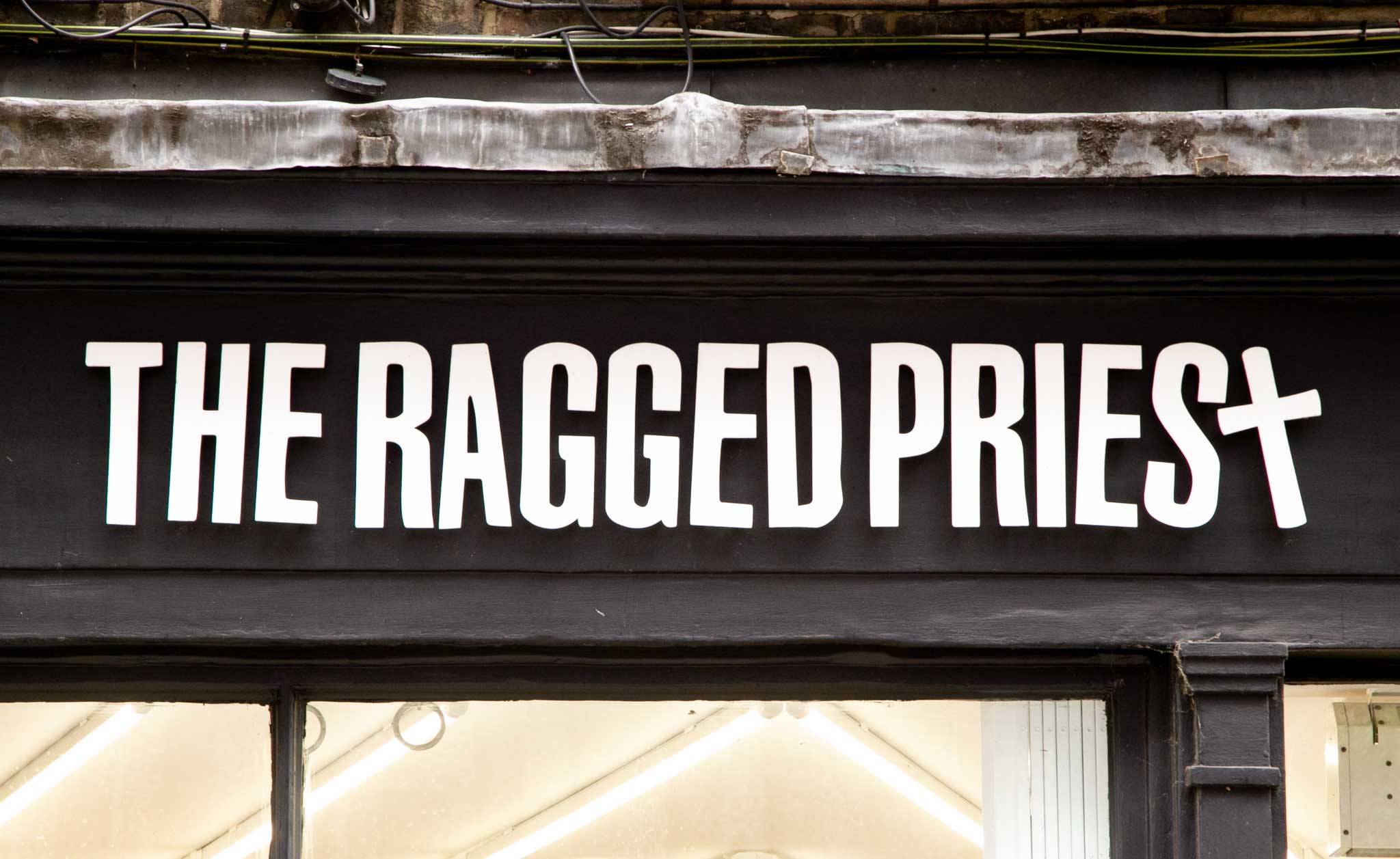 the ragged priest soho brand identity