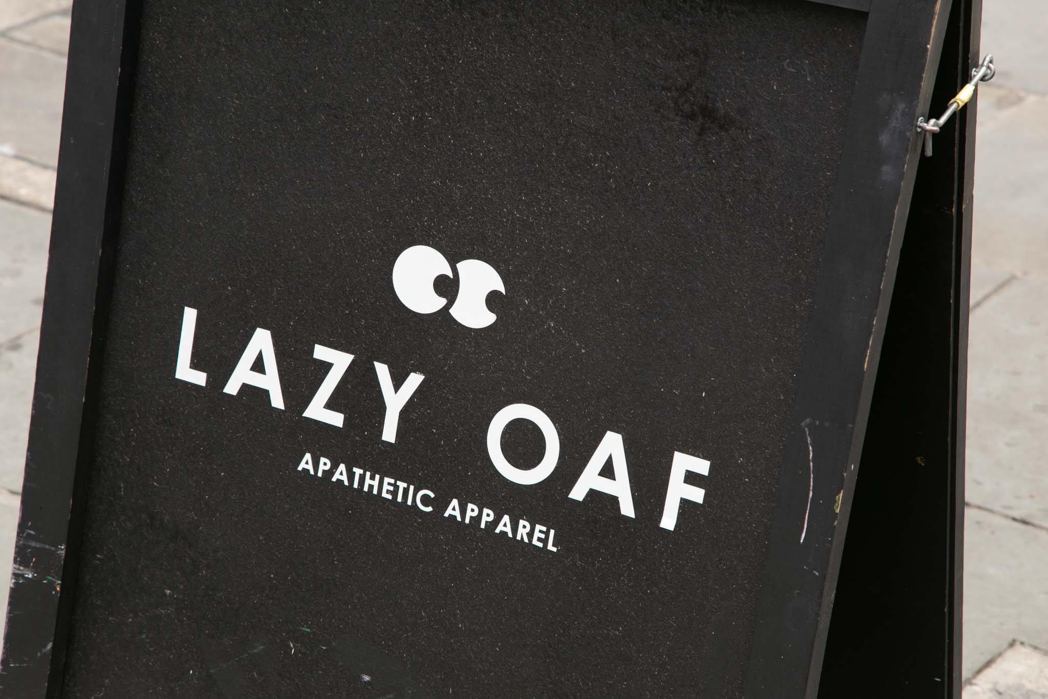 lazy oaf soho brand identity