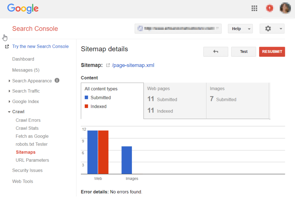 search console seo