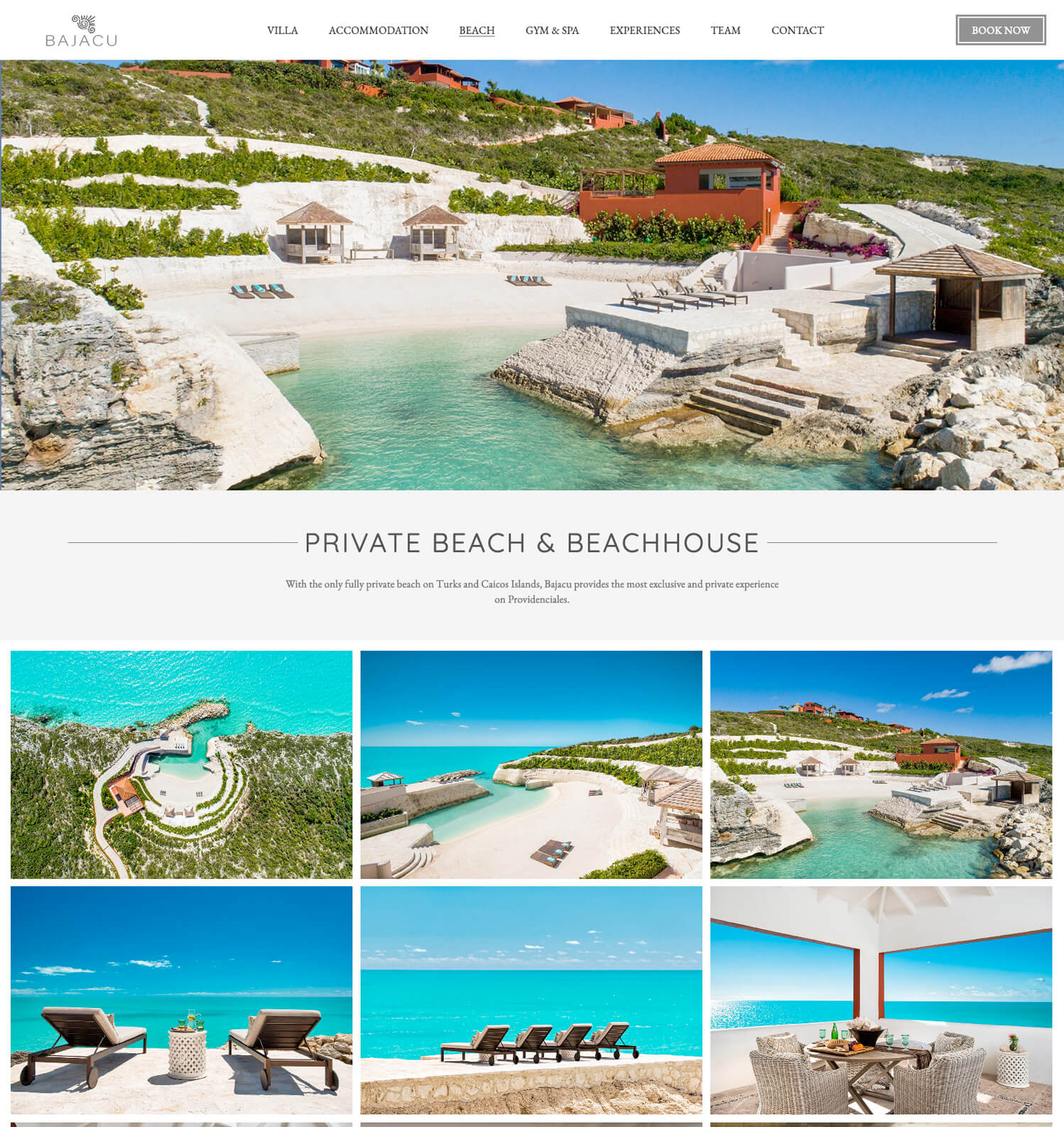 Bajacu Web Design - Inner page