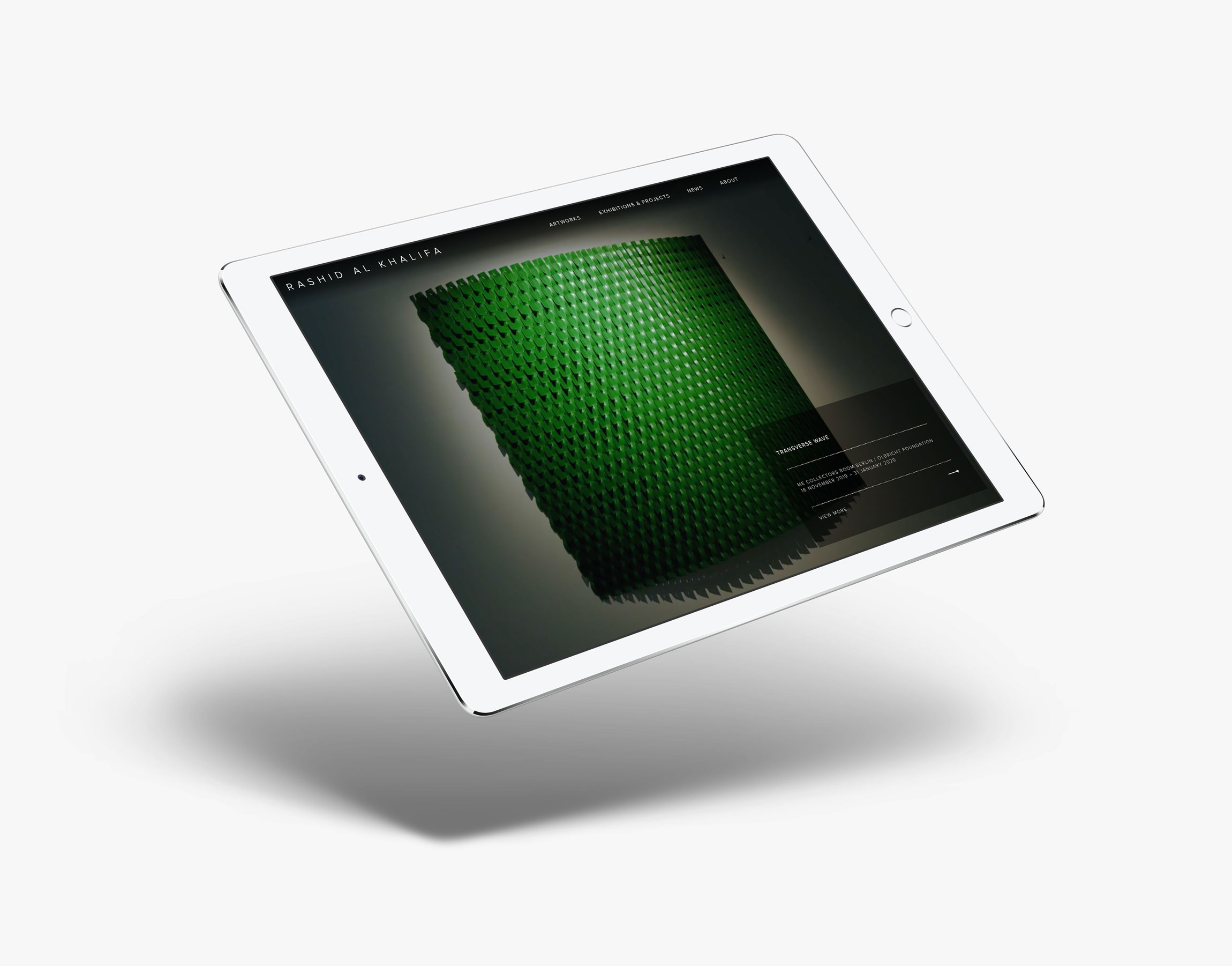 web design image for Rashid al Khalifa