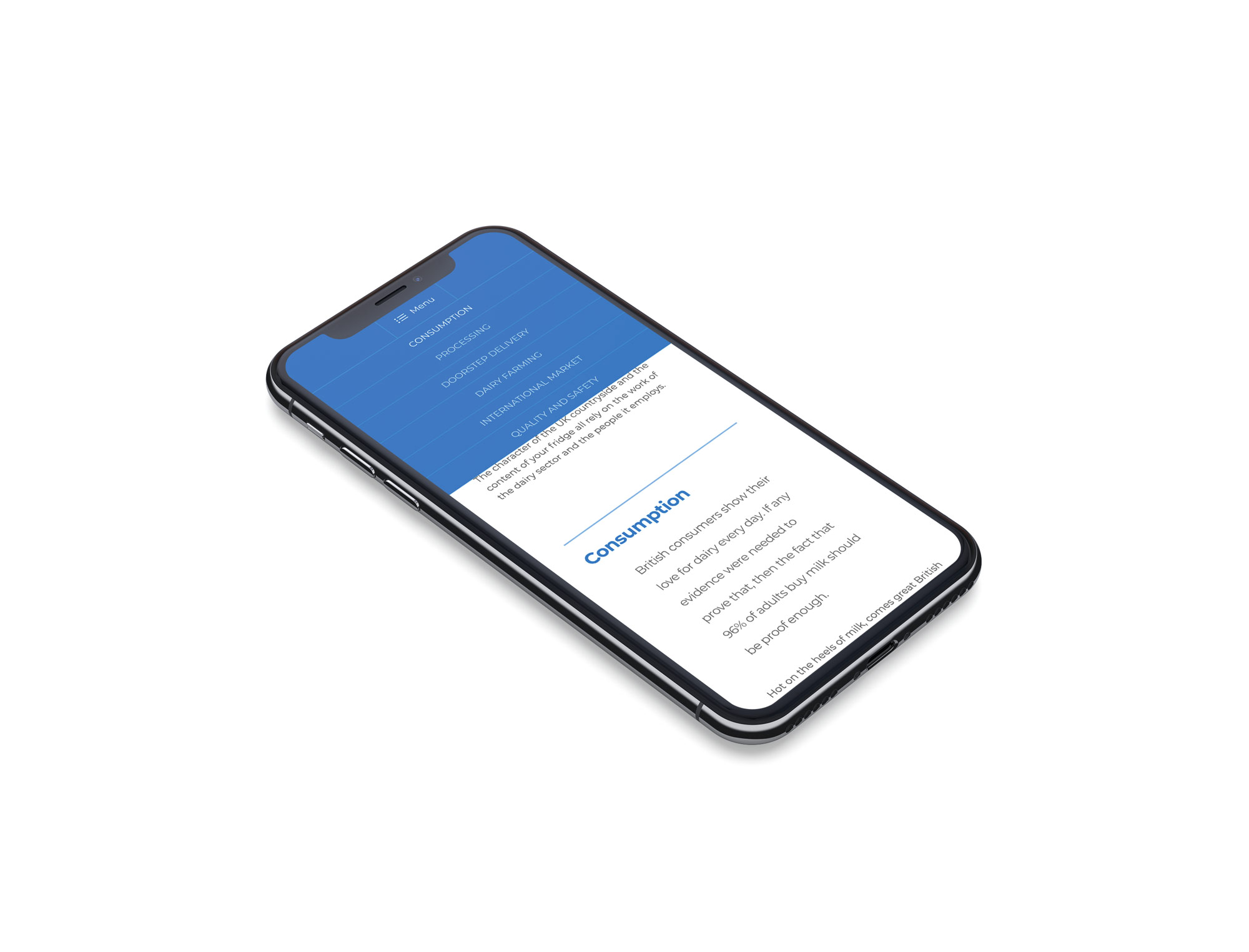 dairyuk website iphone mockup