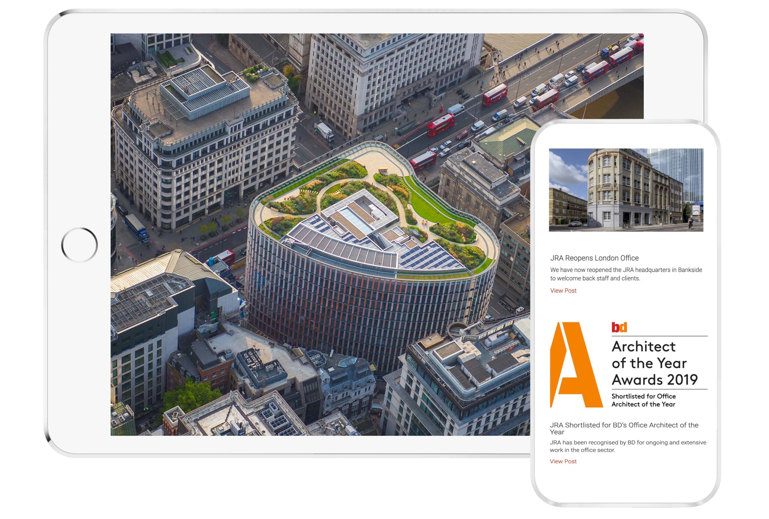 JRA web design