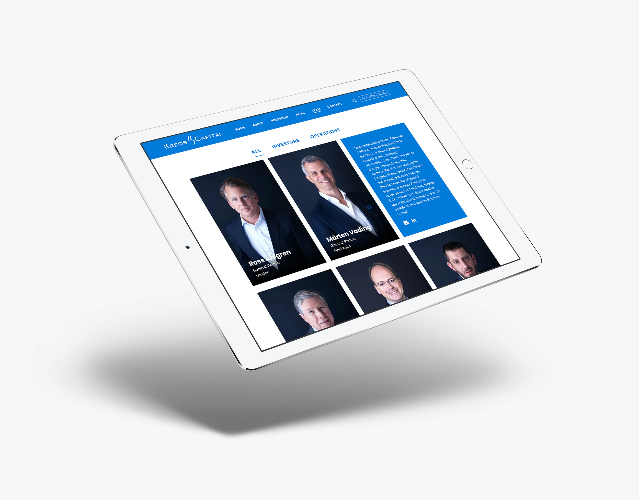 kreos ipad mockup