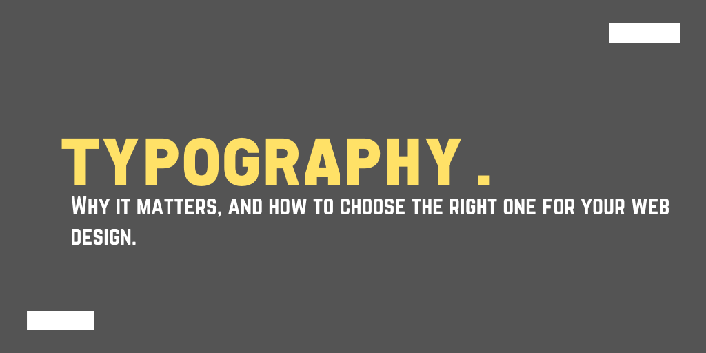 typography banner