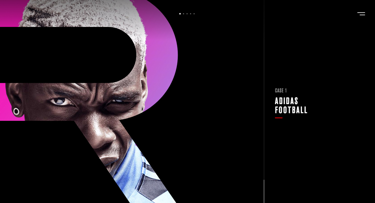 Adidas web design