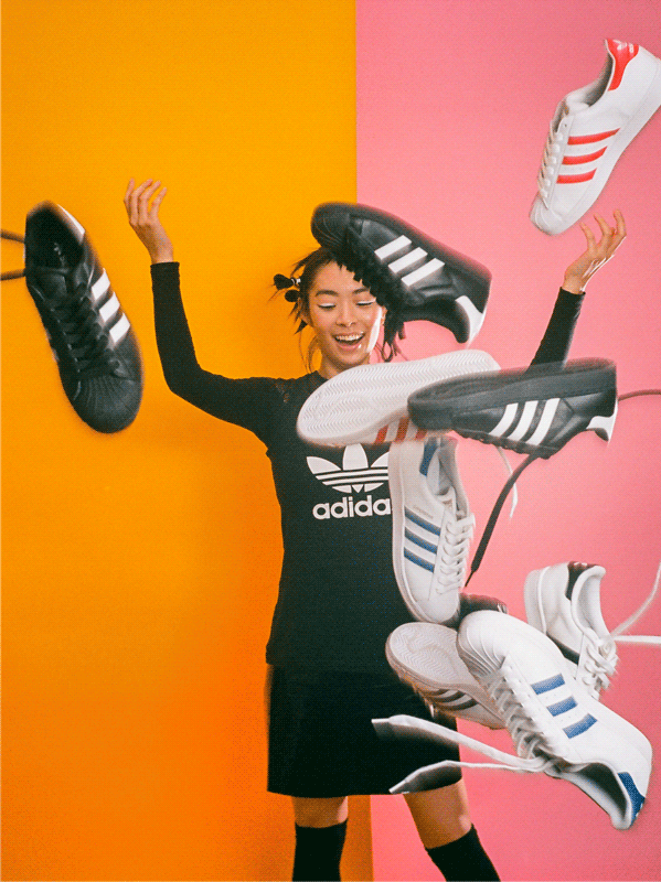 Adidas shoe gif 3d