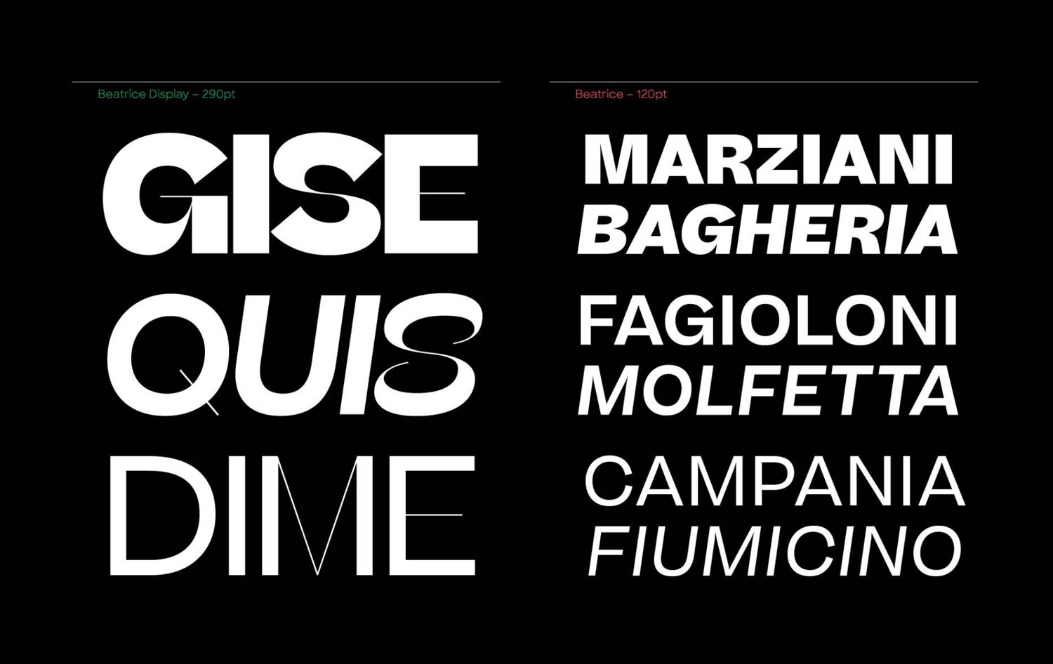 typography styles