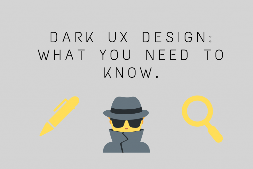 dark patterns banner