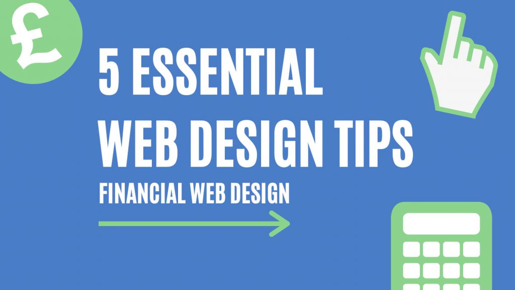 financial website design