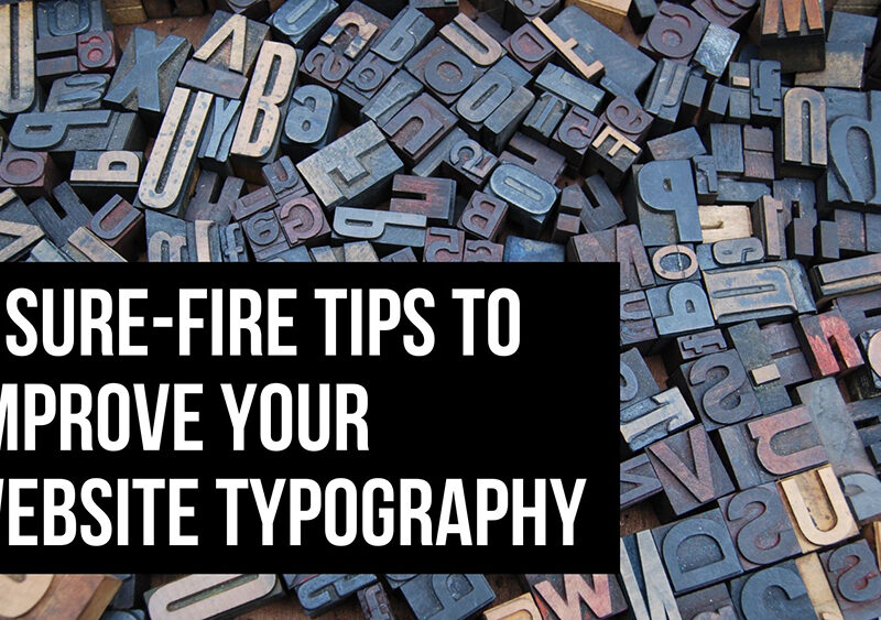 Improve Your Website Typography