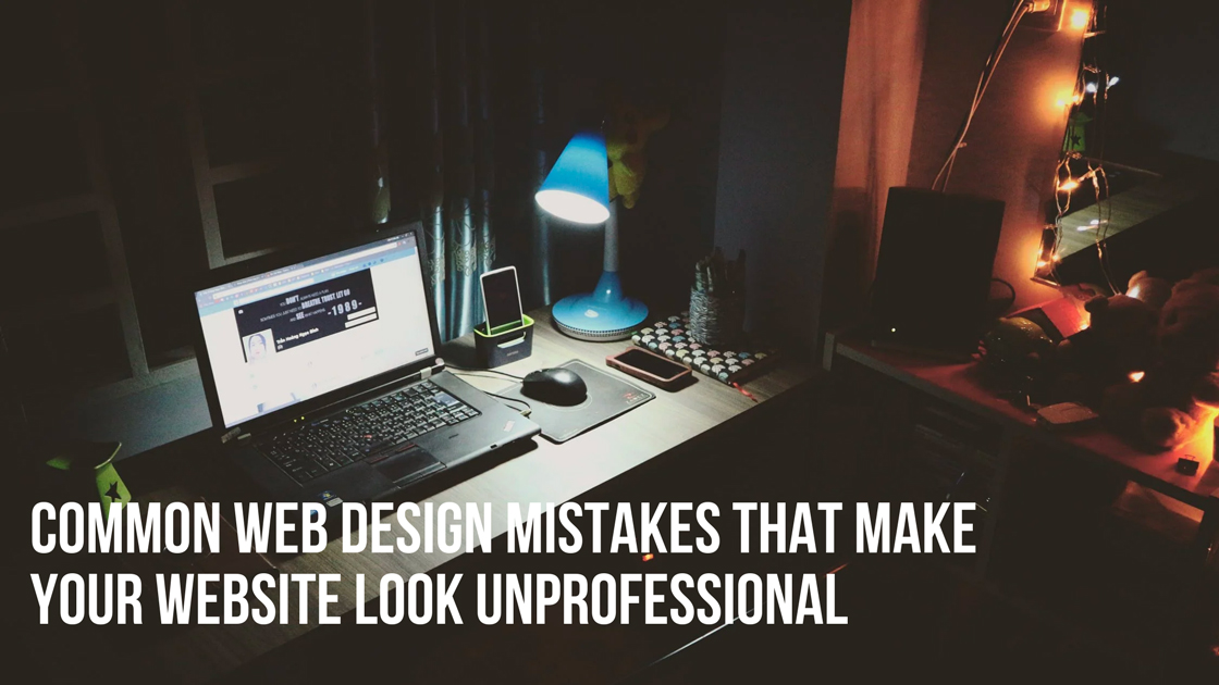 Web Design Mistakes