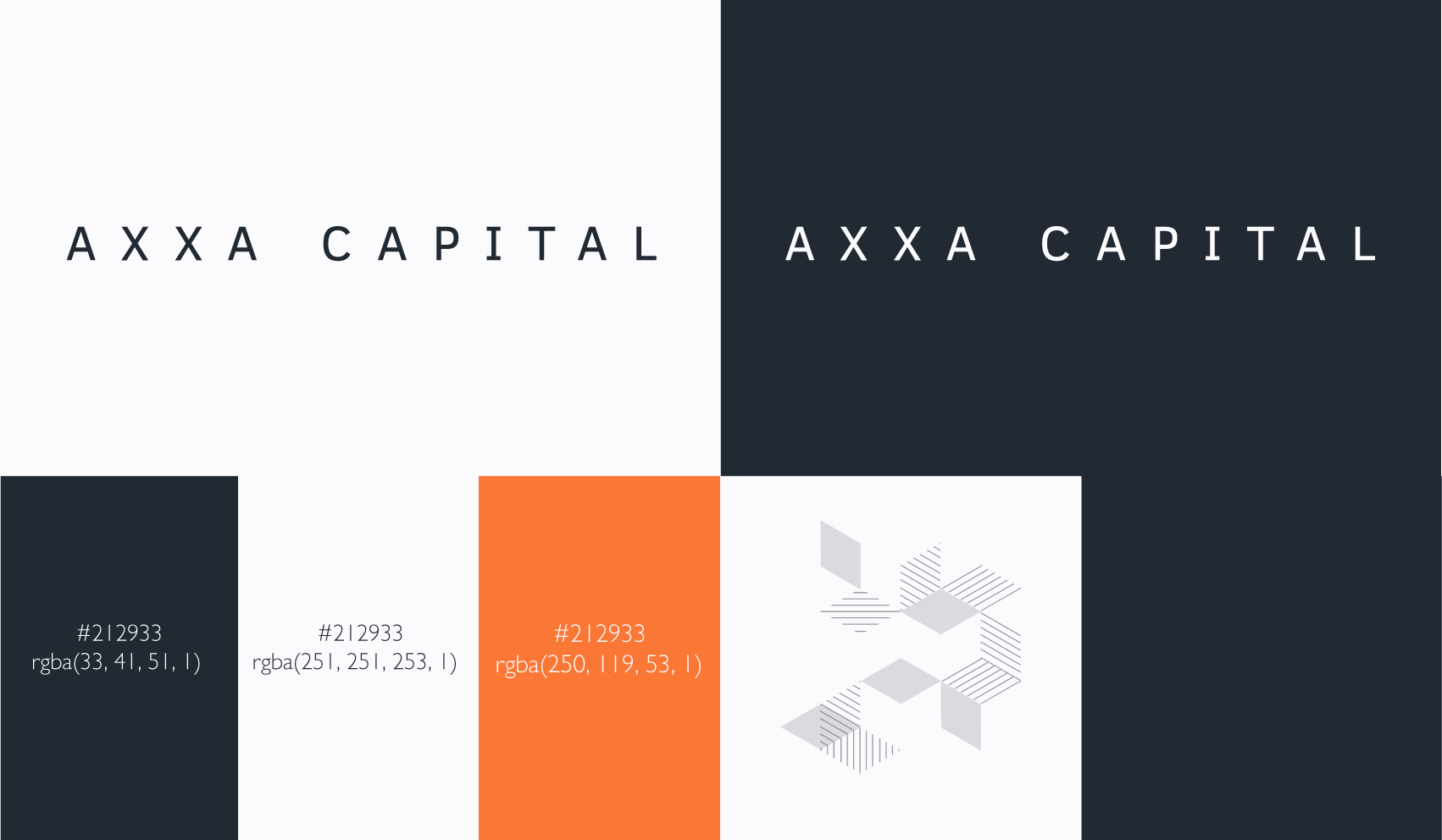Axxa Capital brand identity