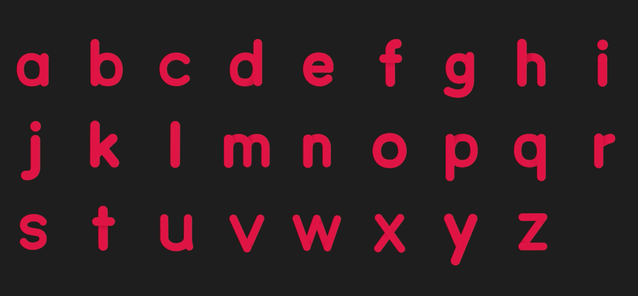 ribbon free typeface