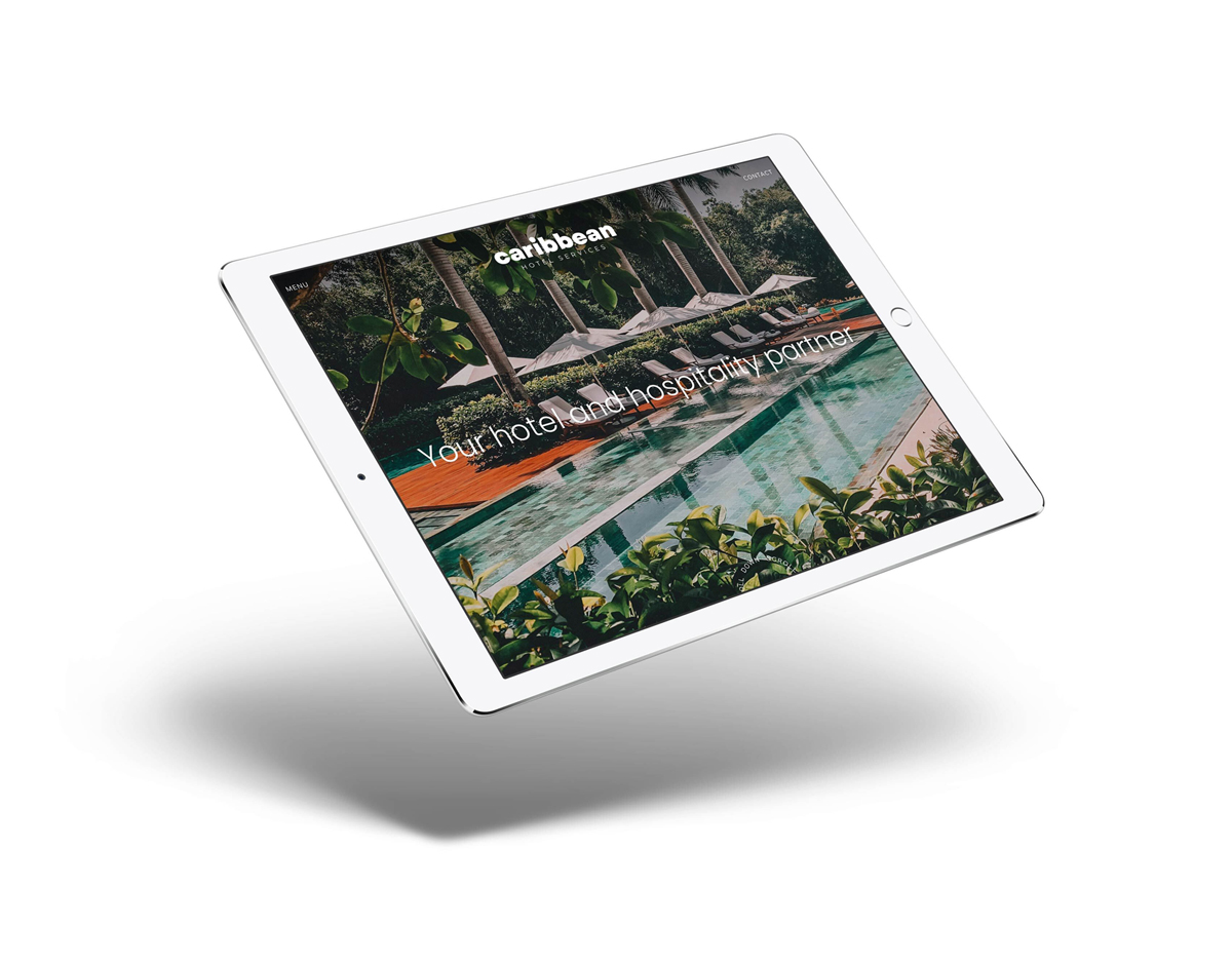 Caribbean Hotel Services web design