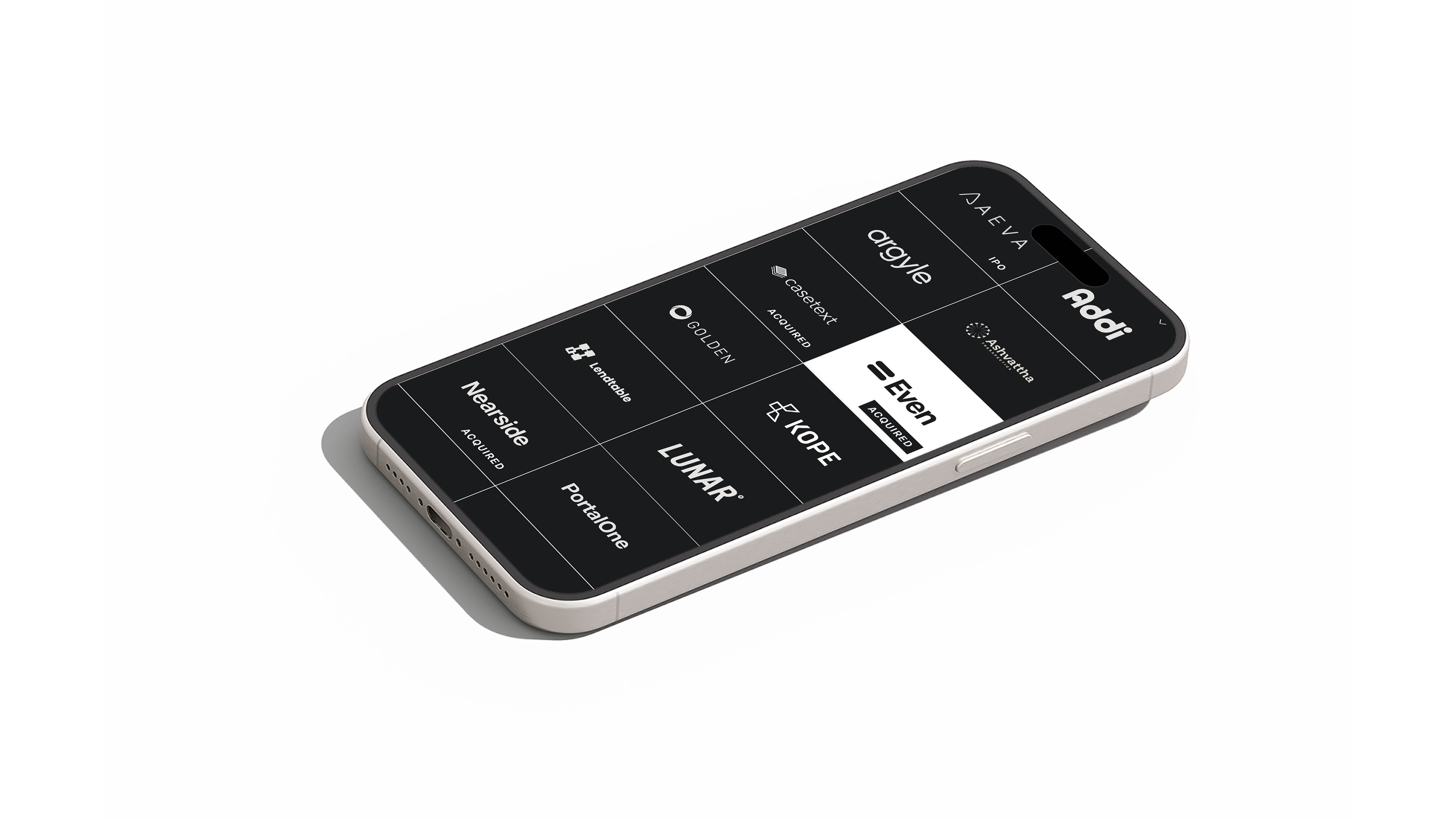 Soci Capital web design Iphone