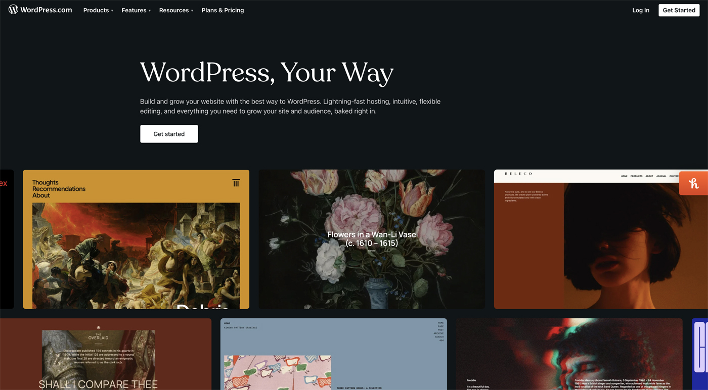 Wordpress web design tool