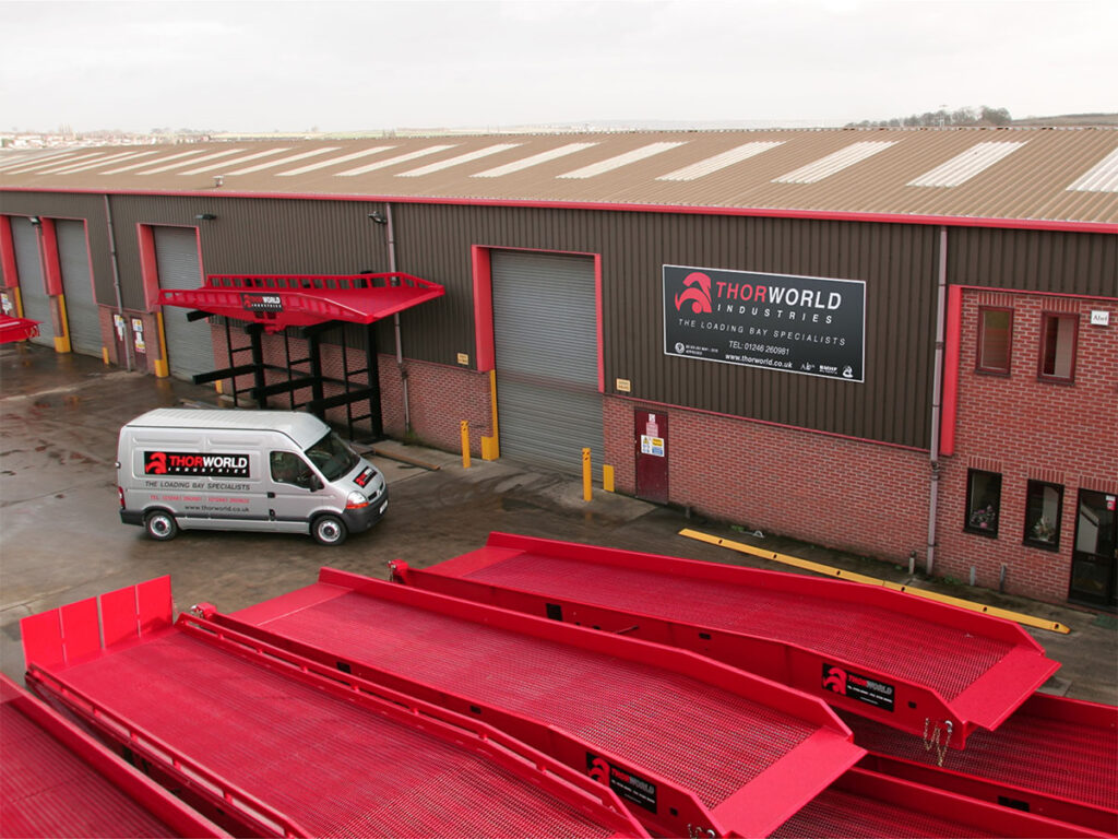 Thorworld Industries and logistics web design