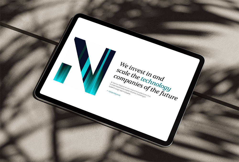 Namier Capital web design
