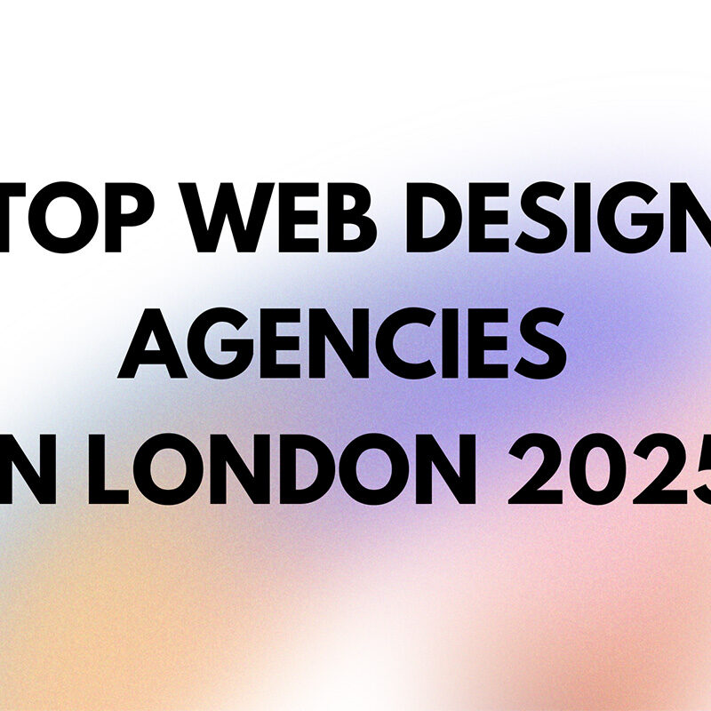Top web design agencies 2025