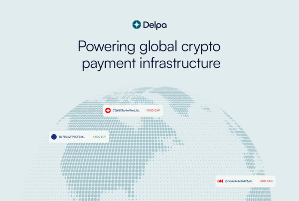 Delpa London Crypto Web Design screenshot