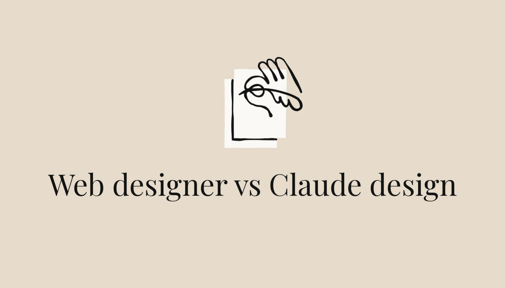 Web designer vs Claude design